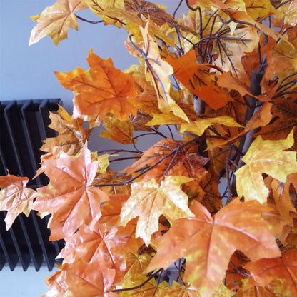 125cm Orange Maple Acer Extra Large Artificial Tree by Leaf