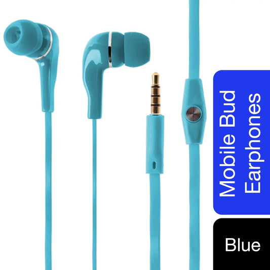 XS20 Mobile Bud Earphones with Mic Blue by XS20