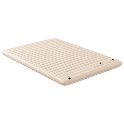 Outsunny Double Air Bed Inflatable Mattress, 195 x 140 x 10cm, White by Outsunny