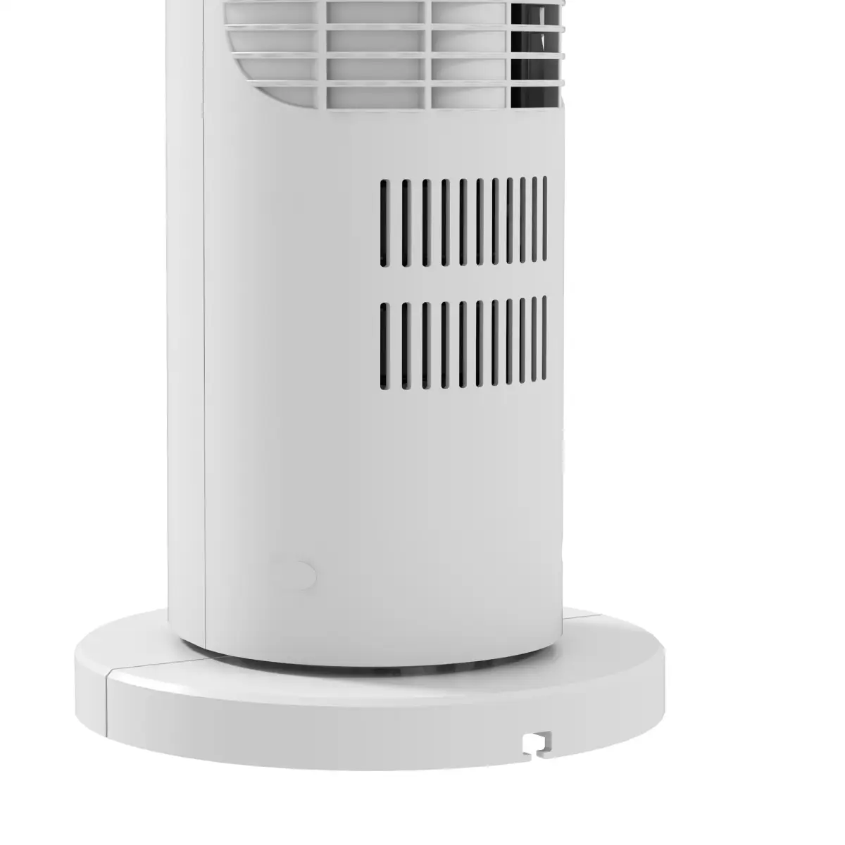 HOMCOM Oscillating Tower Fan Floor Fan with 4H Timer for Home Office White by HOMCOM
