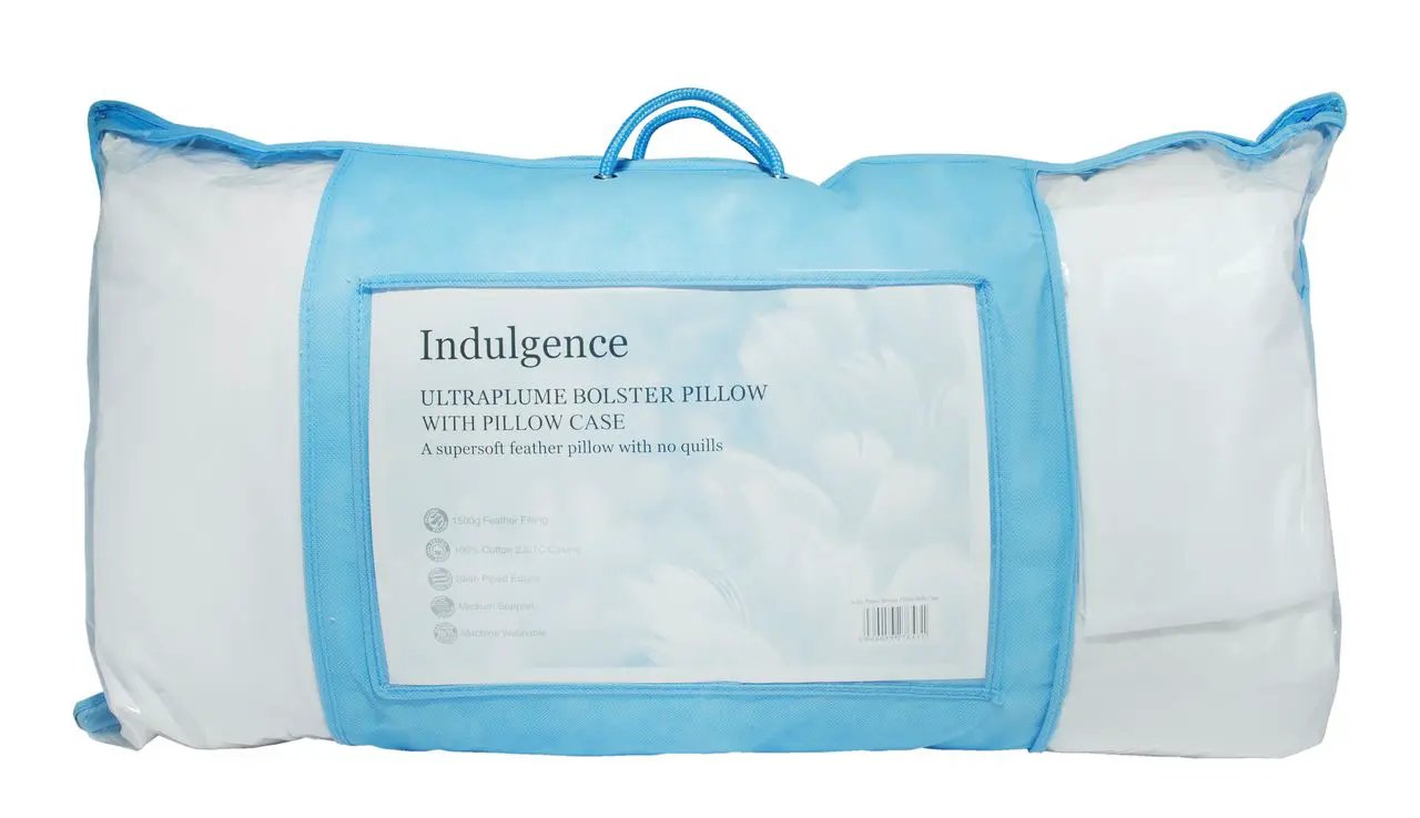 Ultraplume Bolster 36" Feather Pillow by Indulgence
