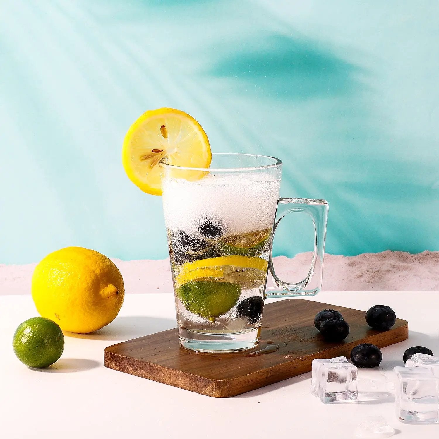 Vinsani Latte Glasses 6pcs 0006556 by Vinsani