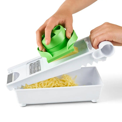 VINSANI GRN/WHT 6 IN 1 GRATER 0007354 by Vinsani