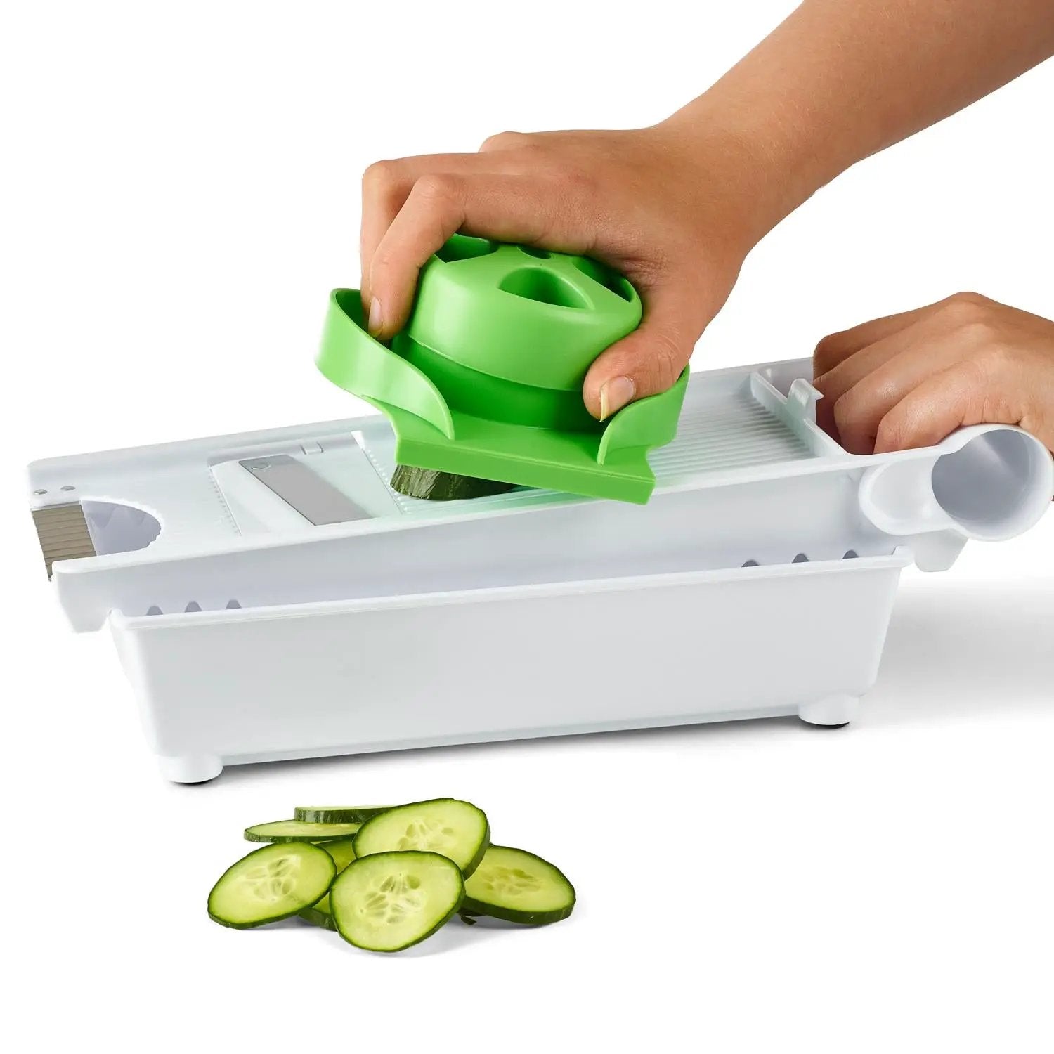 VINSANI GRN/WHT 6 IN 1 GRATER 0007354 by Vinsani