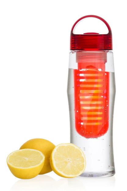 Vinsani 700ml Fruit Fuzer Infusion Infuser Water Bottle Infuser Aqua Hydration - BPA Free by Vinsani