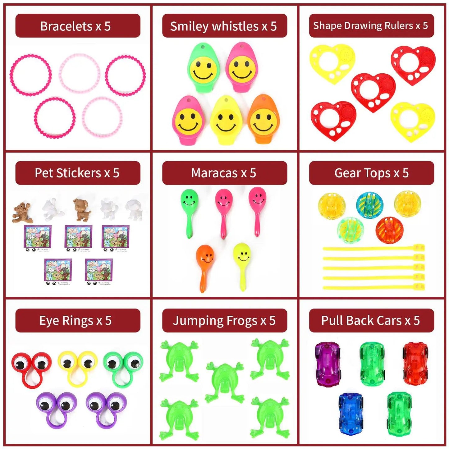 SOKA 120PCS PARTY BAG 0009349 by SOKA Play Imagine Learn