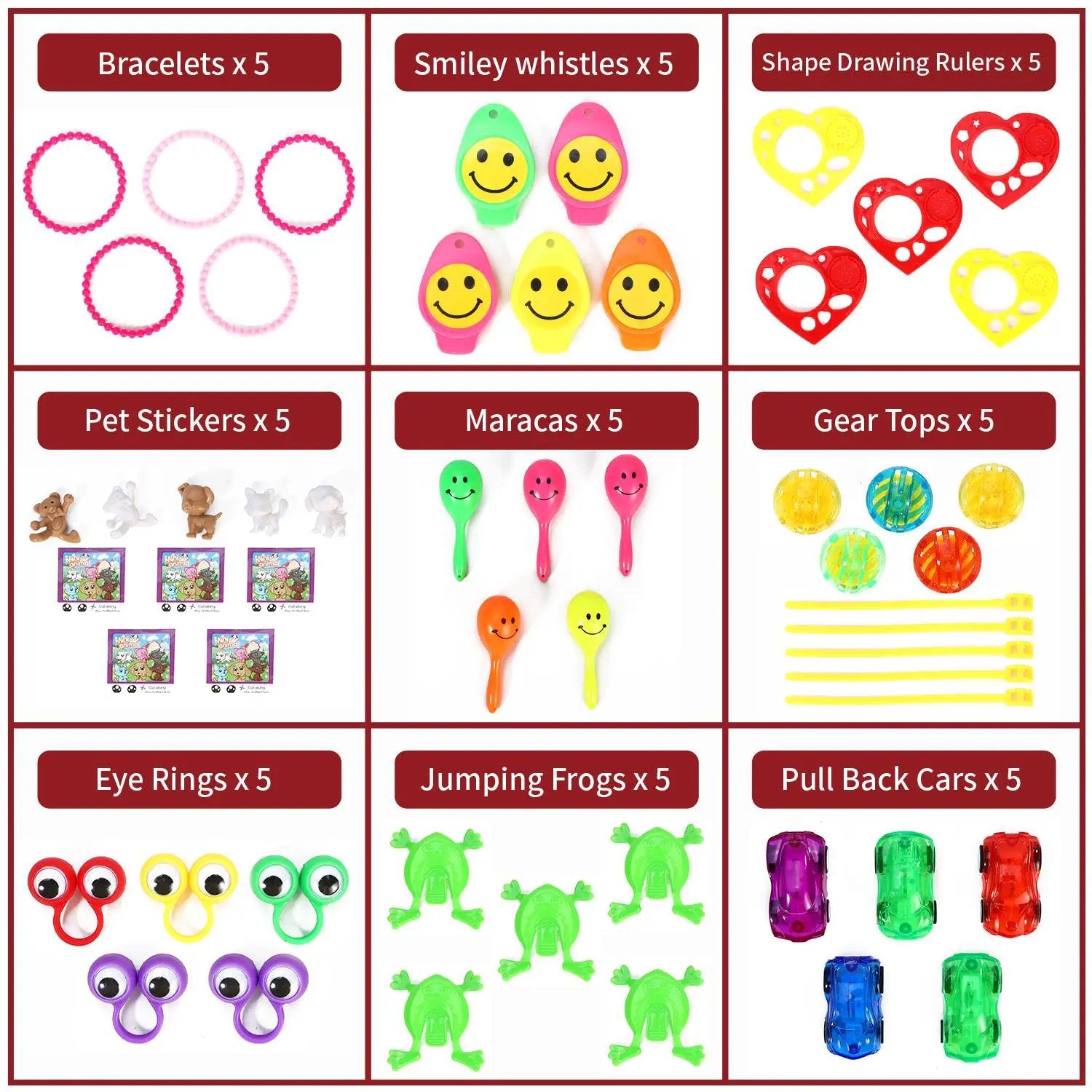 SOKA 120PCS PARTY BAG 0009349 by SOKA Play Imagine Learn