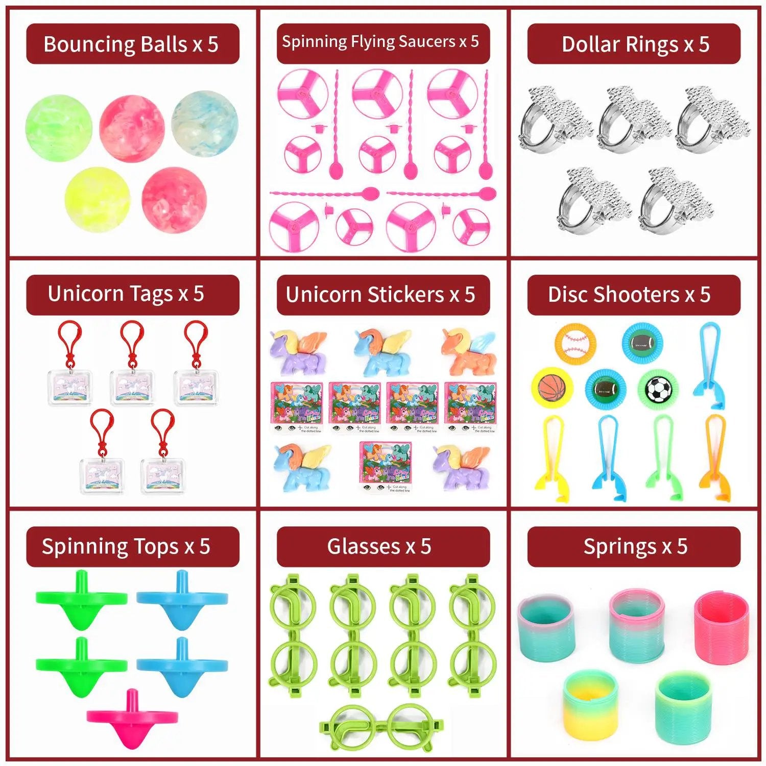 SOKA 120PCS PARTY BAG 0009349 by SOKA Play Imagine Learn