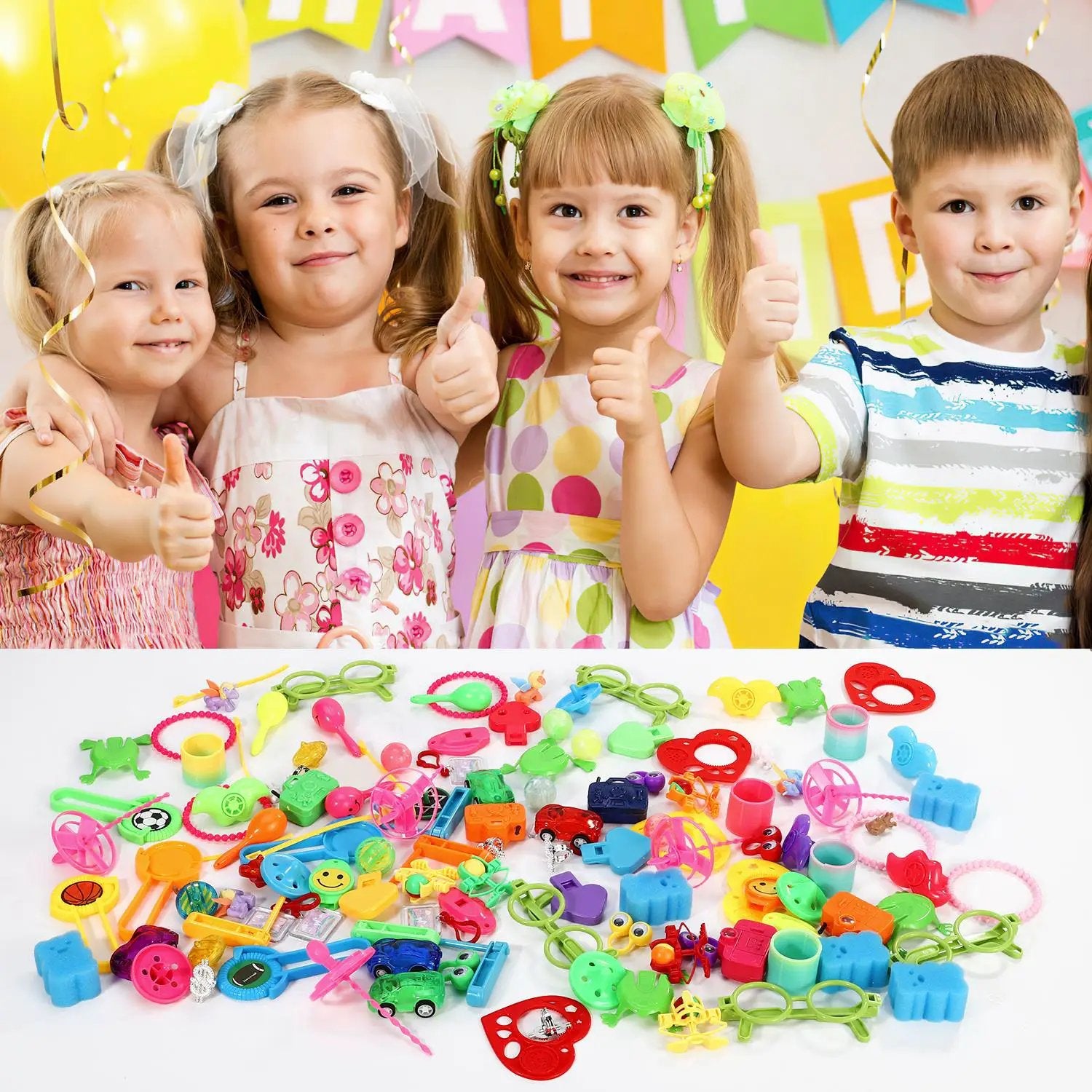SOKA 120PCS PARTY BAG 0009349 by SOKA Play Imagine Learn