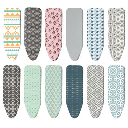 Vinsani Modern Ironing Board Cover Multi Fit New Foam Back padding 100% Cotton Easy Fit, 140 x 52 cm, Made in EU (Iron Board not included) by Vinsani