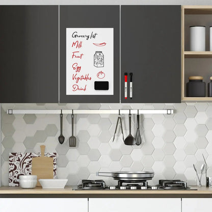 Vinsani A3 Whiteboard w/ 2 Markers and Eraser 0000140 by Vinsani