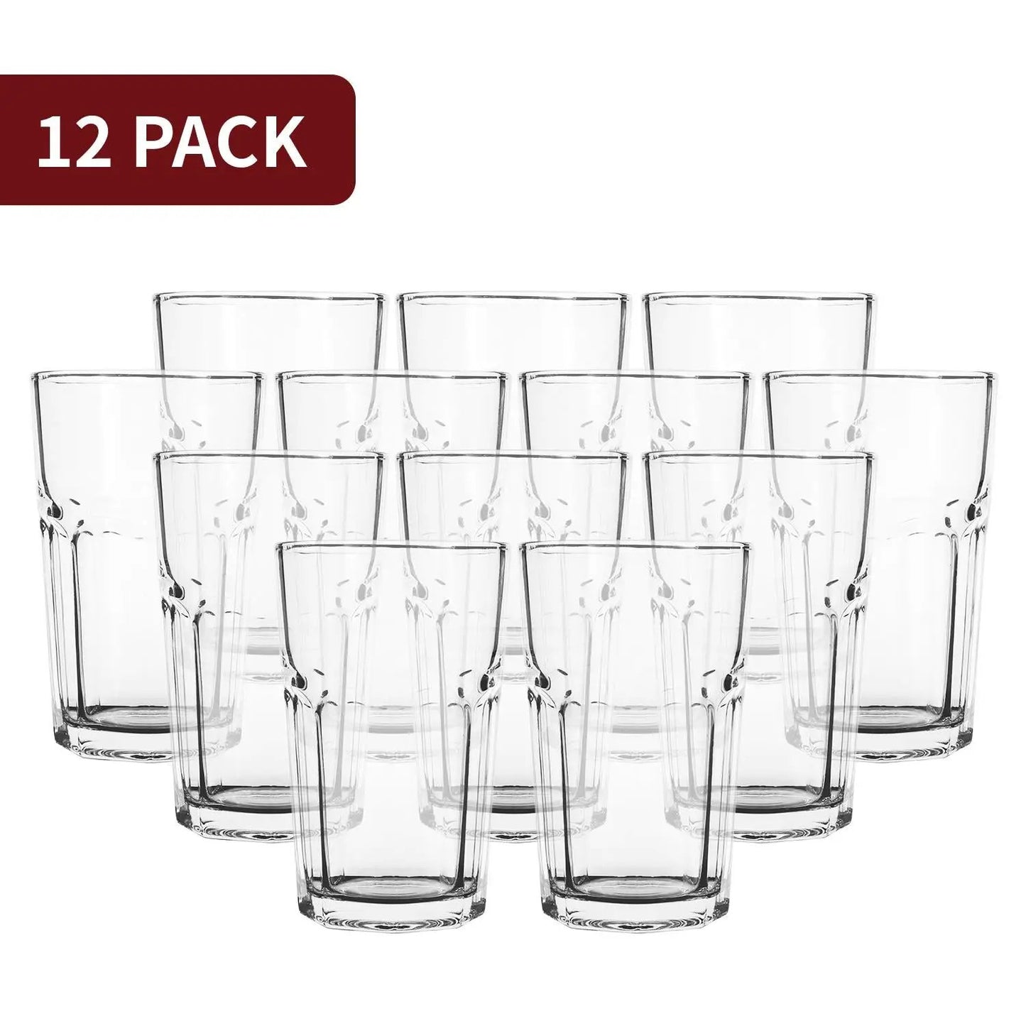 Vinsani Cien HiBall Glasses 12pcs 0000107 by Vinsani