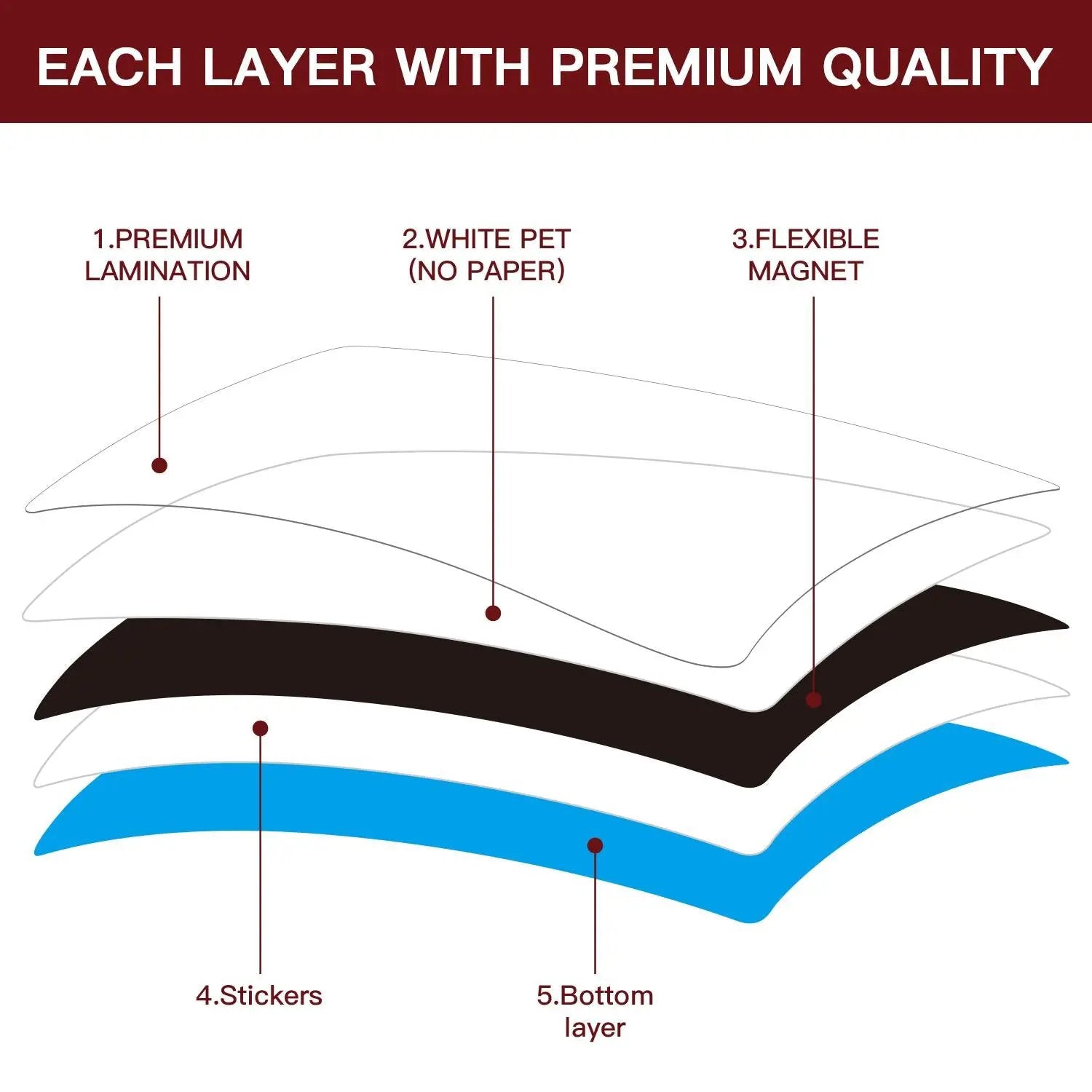 Vinsani 450x600 Whiteboard w/ 4 Markers and Eraser 0000143 by Vinsani