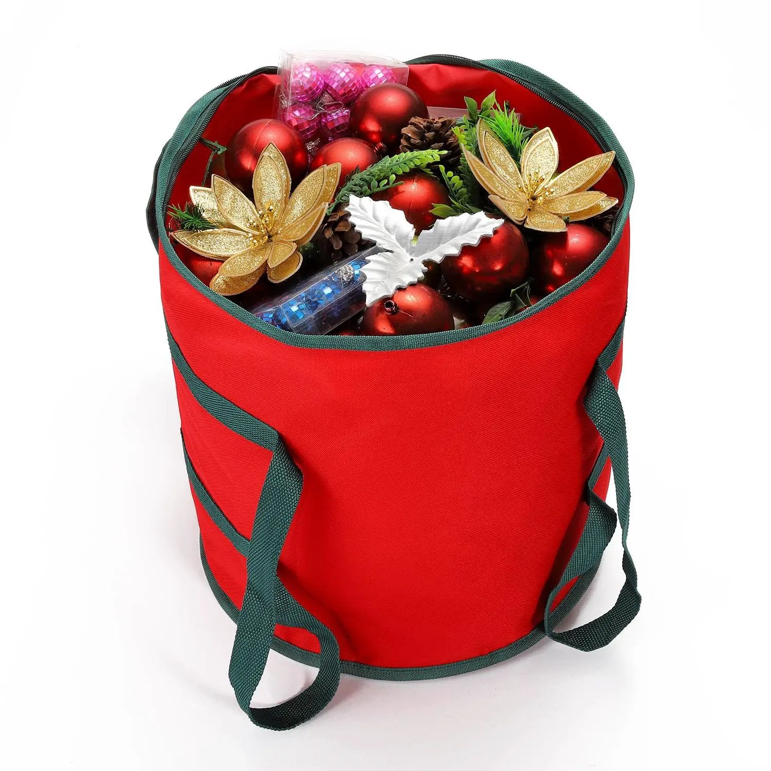 VINSANI RED XMAS LIGHTS STORAGE BAG 0000152 by Vinsani