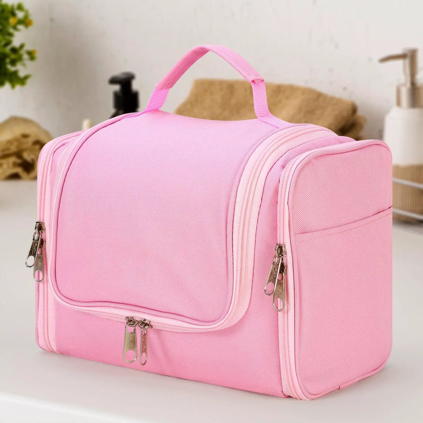 VINSANI TOILETRY BAG PINK 1010186 by Vinsani