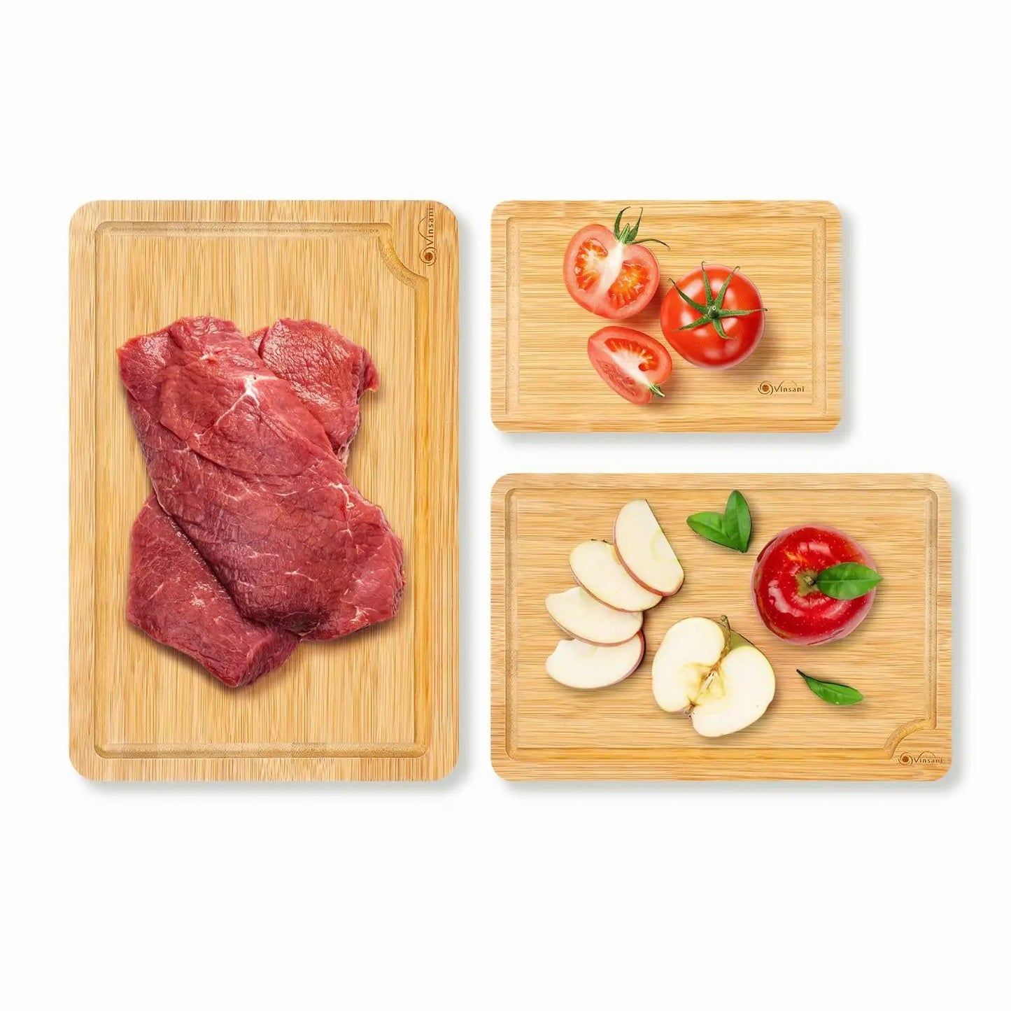 VINSANI BAMBOO CHOPPING BOARD 1010196 by Vinsani