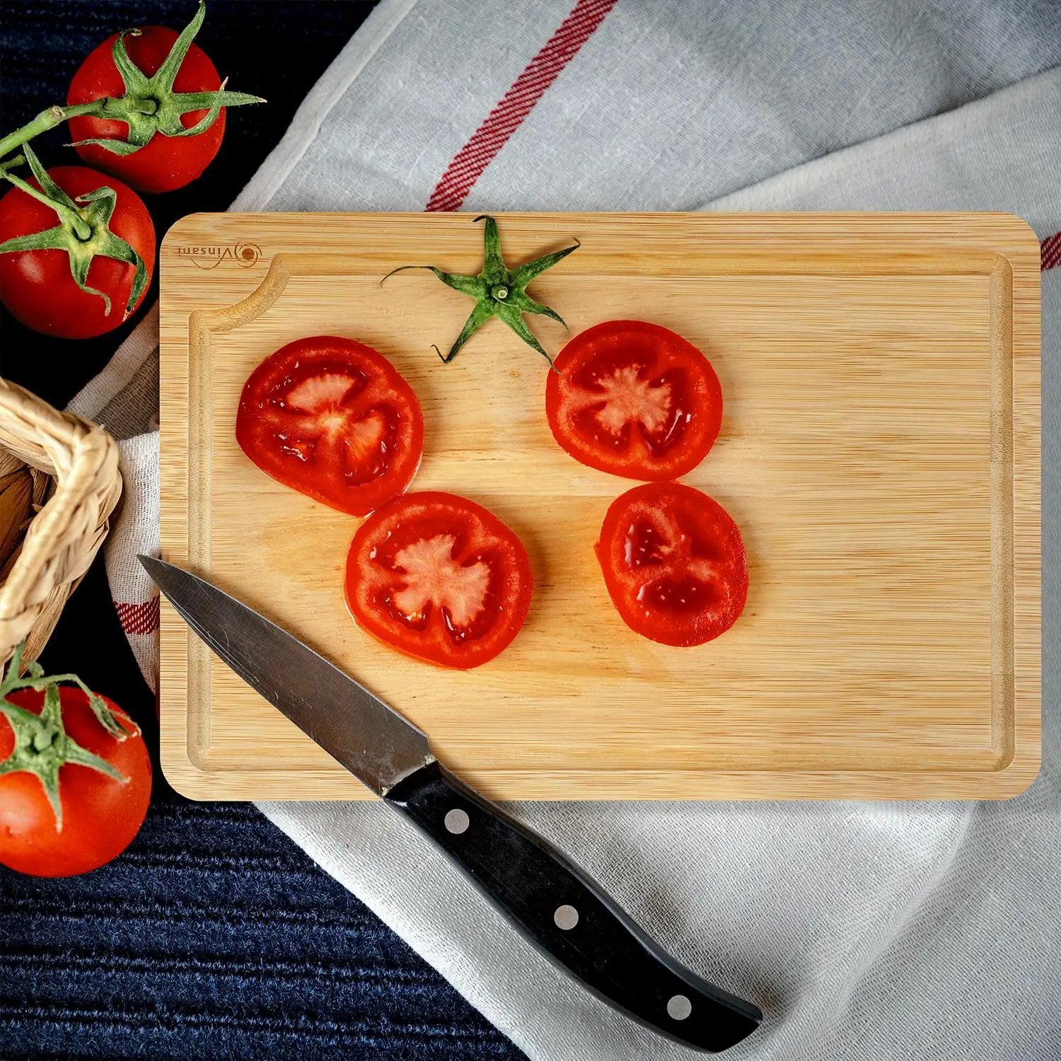 VINSANI BAMBOO CHOPPING BOARD 1010196 by Vinsani
