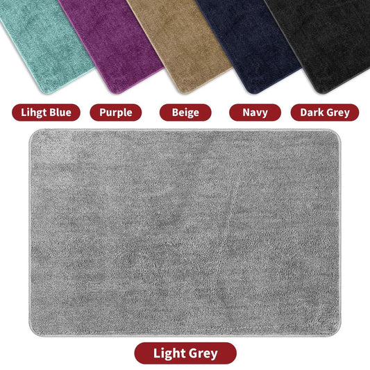 VINSANI BATH MAT 60X90cm L.GREY 1010165 by Vinsani