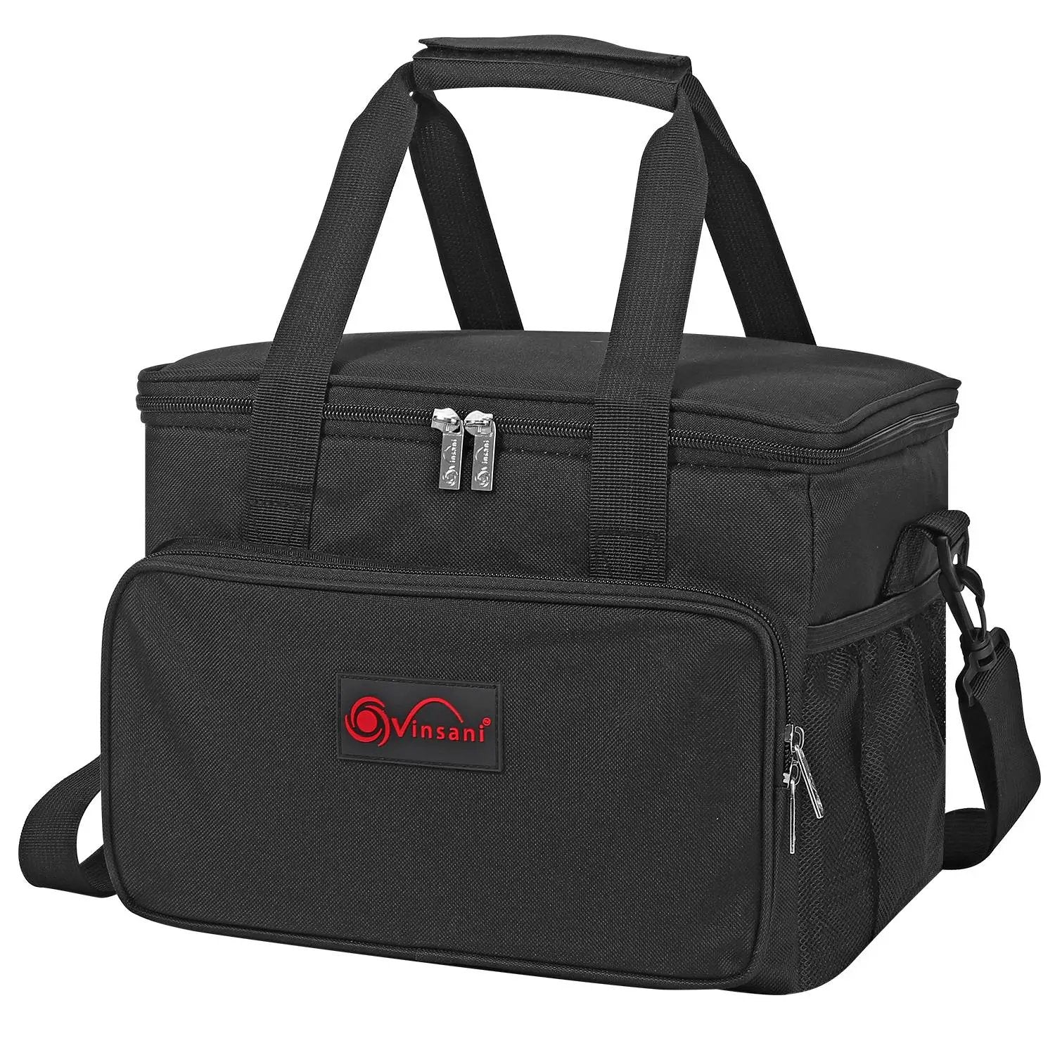 VINSANI BLACK COOLER BAG by Vinsani
