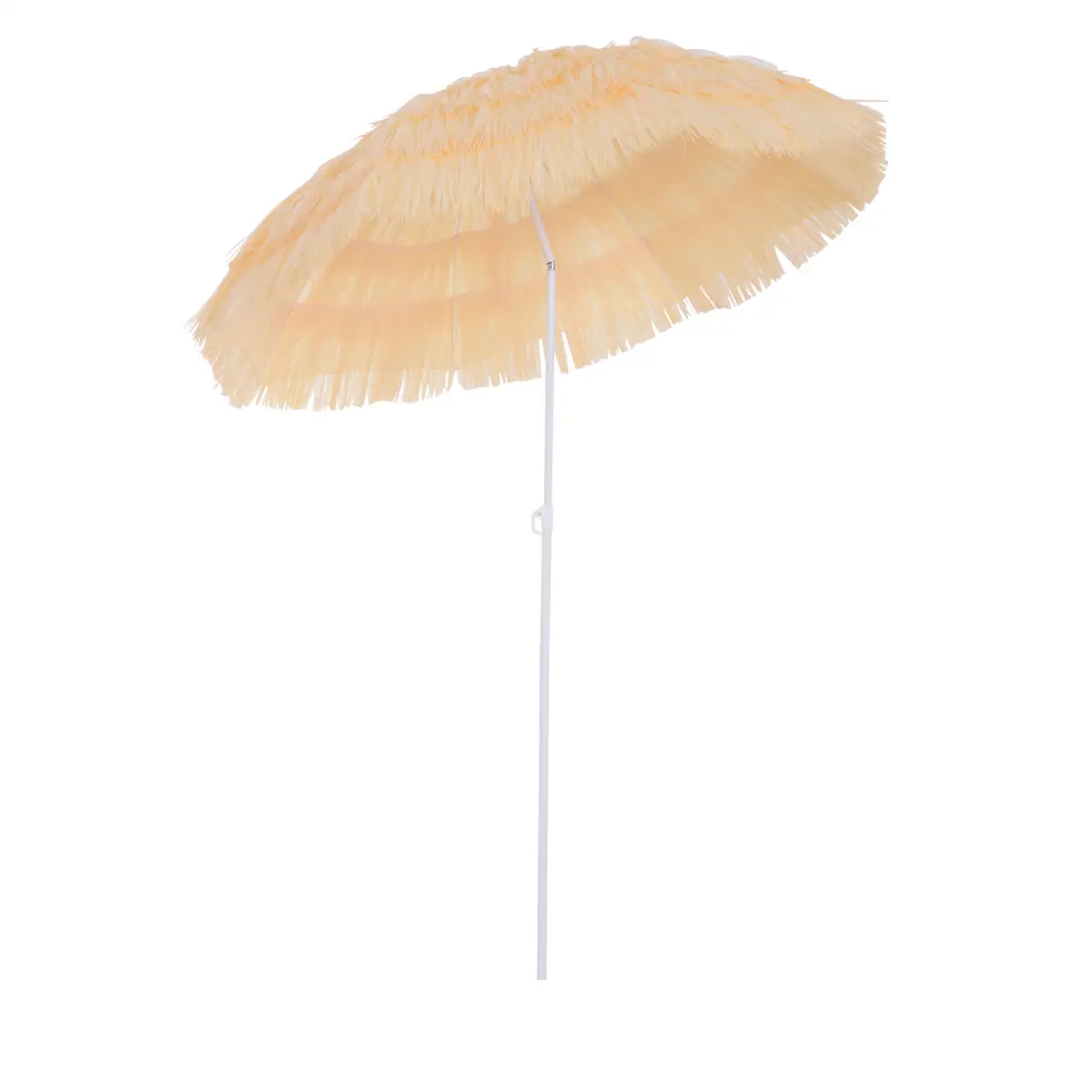 Patio Hawaii Beach Sun Umbrella Sunshade Hawaiian Folding Tilting Parasol by Outsunny