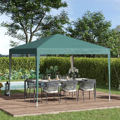 3x3m Garden Pop Up Gazebo Marquee Party Tent Wedding Canopy UV Protection by Outsunny