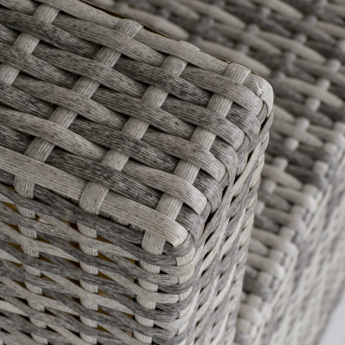 Garden Furniture Rattan Single Sofa with Cushions by Outsunny