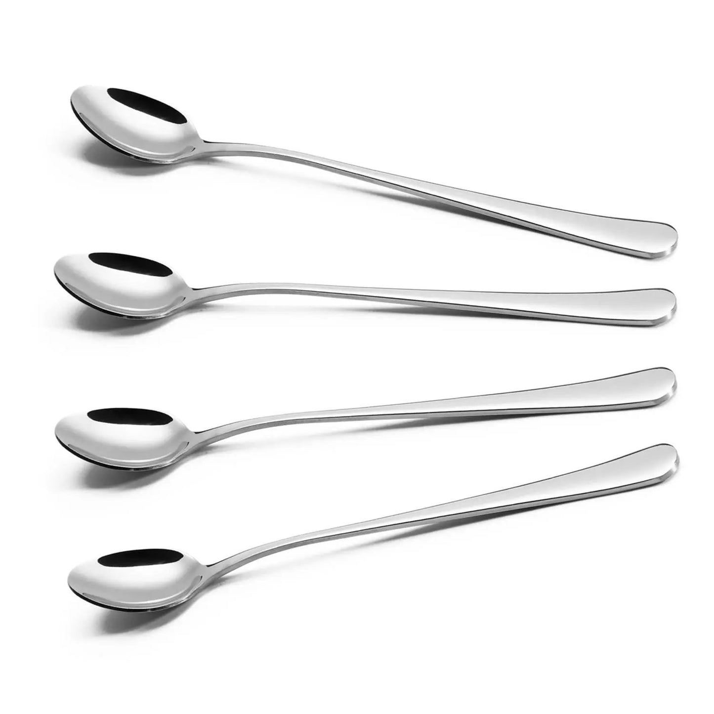 Vinsani 8pcs SS Long Handle Latte Spoons 0000259 by Vinsani
