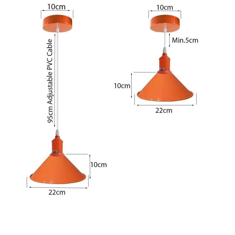 New Modern Vintage Industrial Retro Loft Metal Ceiling Lamp Shade Pendant Light by Un-branded