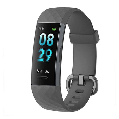 Aquarius IP67 Waterproof Bluetooth Fitness Tracker with Heart Rate Monitor and Step Counter - Black by Aquarius
