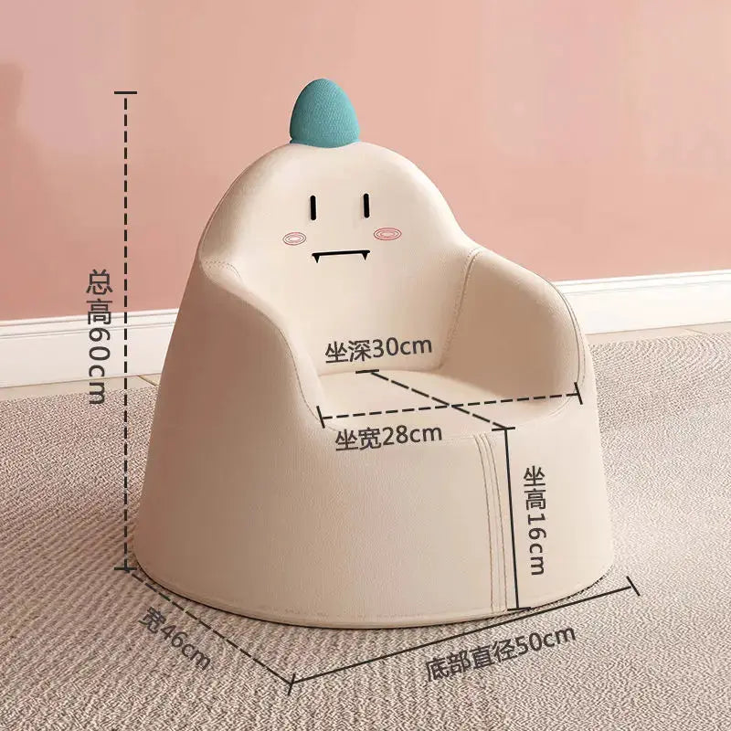 Cartoon lazy Children mini Sofa Backrest Armchair PU waterproof Kids Sofa Lovely baby bedroom Confortable Sofa Kid Furniture by All Mart Bristol Ltd