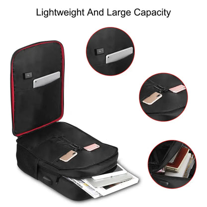 Haweel Solar Panel Backpacks Convenience Charging Laptop Bags for Travel 14W Solar Charger W/h Handle and Dual USB Charging Port by All Mart Bristol Ltd