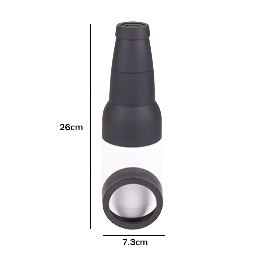 12oz Drink Can Bottle Holder 3 in 1 Stainless Steel Beer Tank with Opener Double Wall Vacuum Insulated Bottle Drink Vacuum Flask by All Mart Bristol Ltd