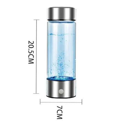 Hydrogen-Rich Water Cup Portable Electric Hydrogen Rich Water Generator Bottle Titanium Quality Filter Healthcare Water Cup USB by All Mart Bristol Ltd