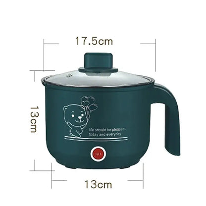 1.8L Electric Mini Rice Cooker Multifunction Non-Stick Cooking Pot by All Mart Bristol Ltd