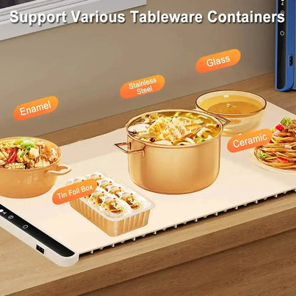 Foldable Electric Food Warming Tray for Kitchen Buffets by All Mart Bristol Ltd