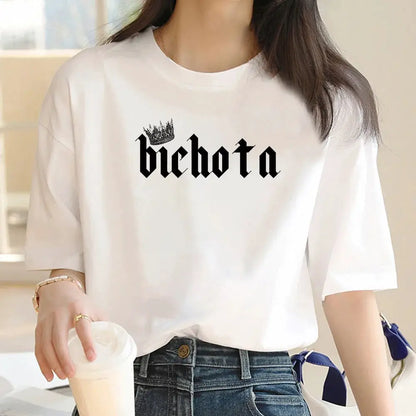 Bichota top women Y2K comic top female manga clothing by All Mart Bristol Ltd