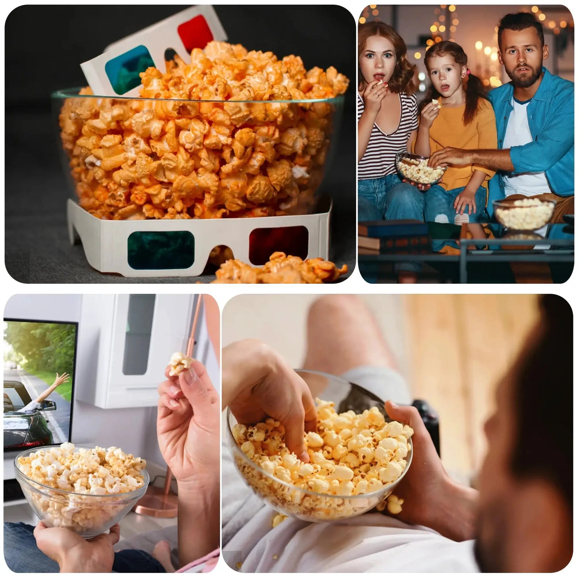 Sonifer Hot Air Popcorn Maker Oil Free Snack Machine by All Mart Bristol Ltd