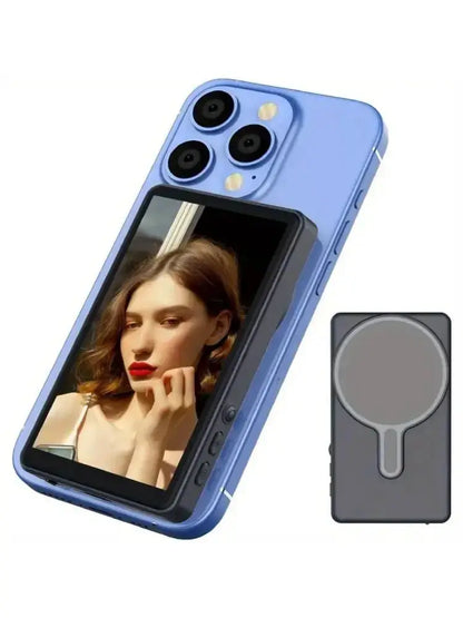 Magnetic Cell Phone Vlog Self Timer Monitor Screen Using Rear Camera Monitor For Live Streaming Creating Content Self-Timer by All Mart Bristol Ltd