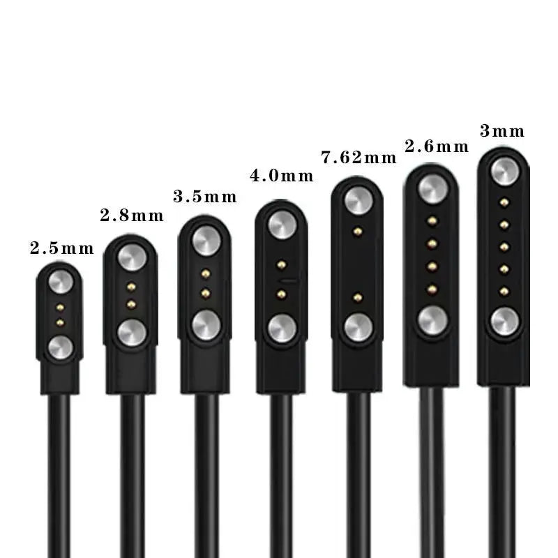 2 pins 4pins Smartwatch Dock Charger Adapter USB Charging Cable Cord for Adult/Kids Smart Watch Power Charge Wire Accessories by All Mart Bristol Ltd