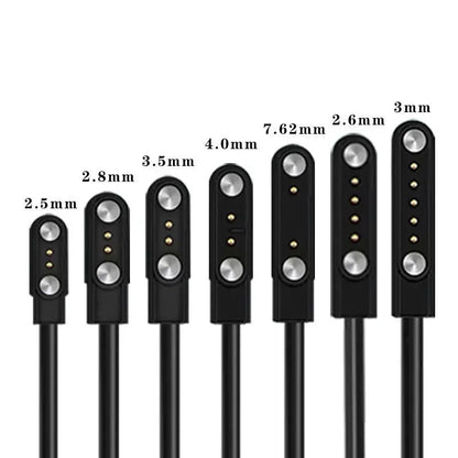 2 pins 4pins Smartwatch Dock Charger Adapter USB Charging Cable Cord for Adult/Kids Smart Watch Power Charge Wire Accessories by All Mart Bristol Ltd