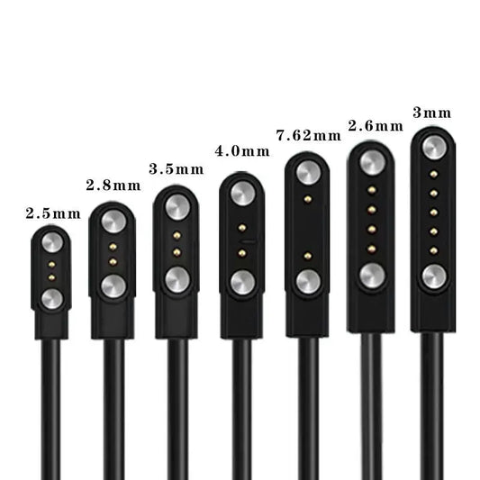 2 pins 4pins Smartwatch Dock Charger Adapter USB Charging Cable Cord for Adult/Kids Smart Watch Power Charge Wire Accessories by All Mart Bristol Ltd