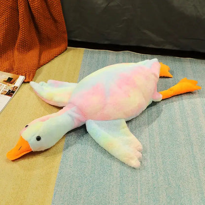 50-190cm Giant Goose Plush Toys Soft Stuffed Boba Duck Sleep Pillows Cute Animal Big Goosey Floor Mat Dolls Girl Christmas Gifts by All Mart Bristol Ltd