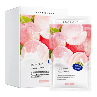 10pcs Centella Collagen Face Mask Moisturizing Refreshing Sheet Masks Hyaluronic Acid Facial Anti-Wrinkle Anti-aging Mask by All Mart Bristol Ltd