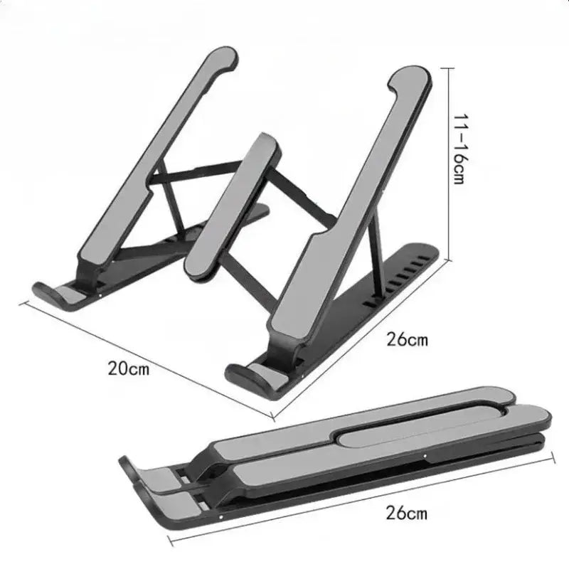 Foldable Laptop Stand Portable Notebook Support Base Holder by All Mart Bristol Ltd
