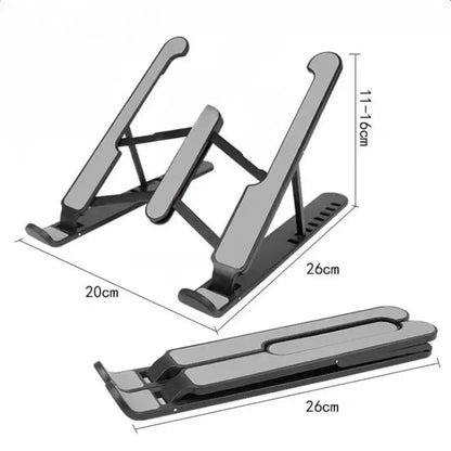Foldable Laptop Stand Portable Notebook Support Base Holder by All Mart Bristol Ltd