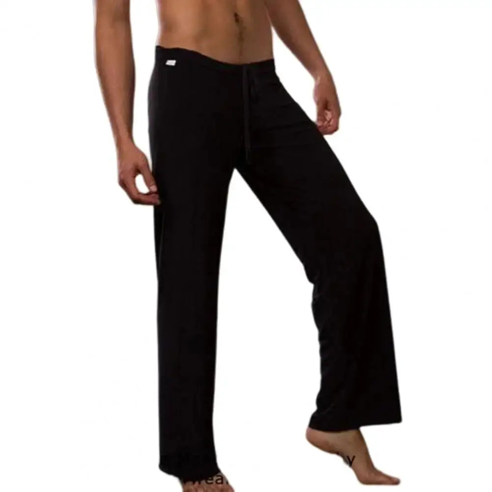 Men Sweatpants Trendy Soft Pajama Pants For Men Quick Dry Straight Full Length Men Gym Pants Men Clothing by All Mart Bristol Ltd