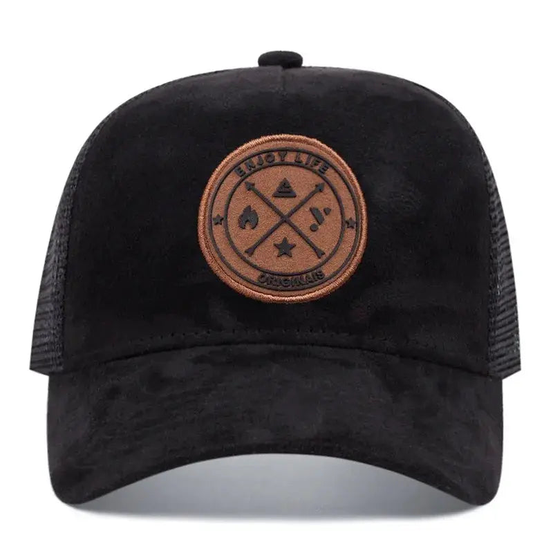 Hot Sale Unisex Cap ENJOY LIFE Letter Patch Baseball Caps Men Women Trucker Hat by All Mart Bristol Ltd