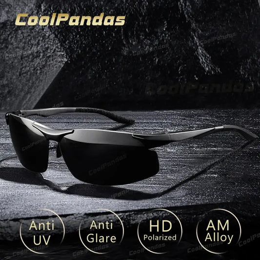 Aluminum Photochromic Polarized Sunglasses Man Driving Sun Glasses Male Outdoor Sport Eyewear Anti-UV oculos de sol masculino by All Mart Bristol Ltd