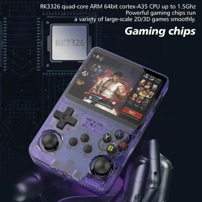 R36S Retro Gaming Console 3.5 Inch IPS Screen with Video Games Classic Emulator Open Source Portable Hand-held Gaming Console by All Mart Bristol Ltd