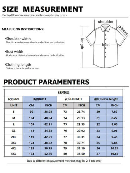 Men's Shirt Gradient Graphic Turndown colorful Outdoor Street Short Sleeves Print Clothing Apparel Fashion Designer Casual by All Mart Bristol Ltd
